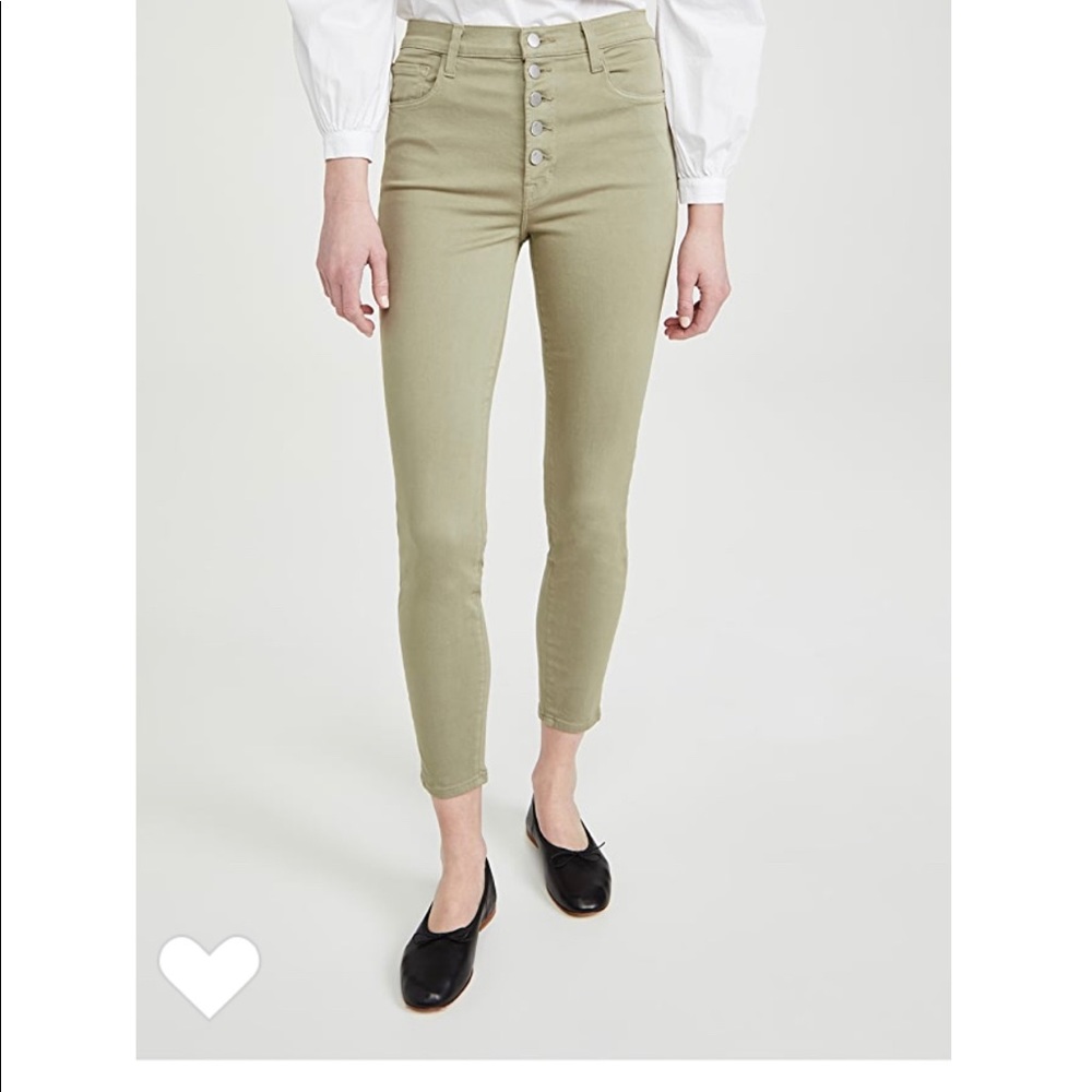 J brand Lillie high rise crop jeans